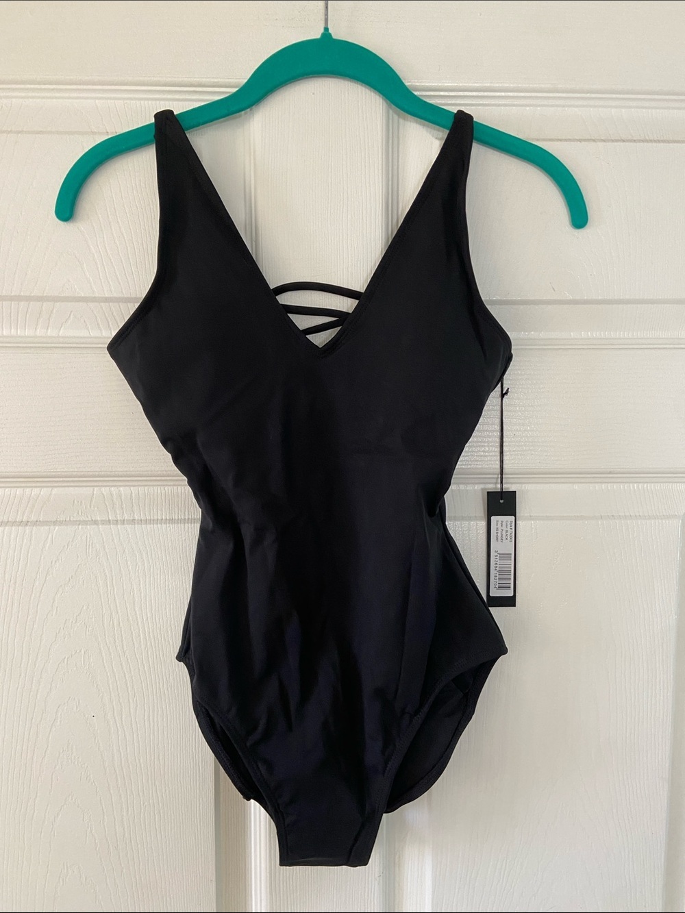 NWT Ta3 Plungey Corset Shapewear Black One Piece Size XS Short UPF 50+